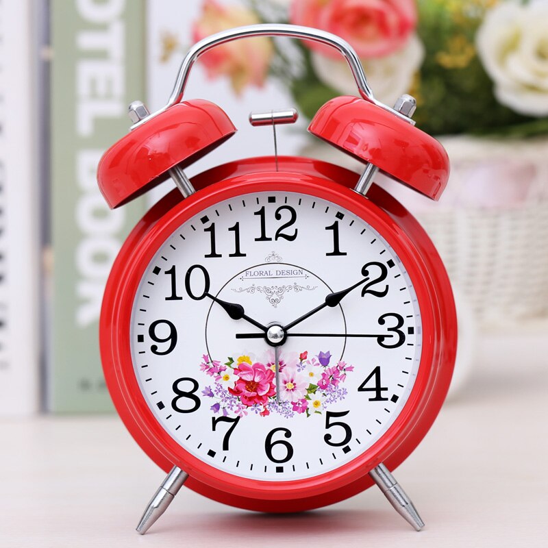 Mute Bedside Alarm Watch Smart Alarm Clock Carpet Electronic Digital Clock Wecker Analog Home Decor OO50AC