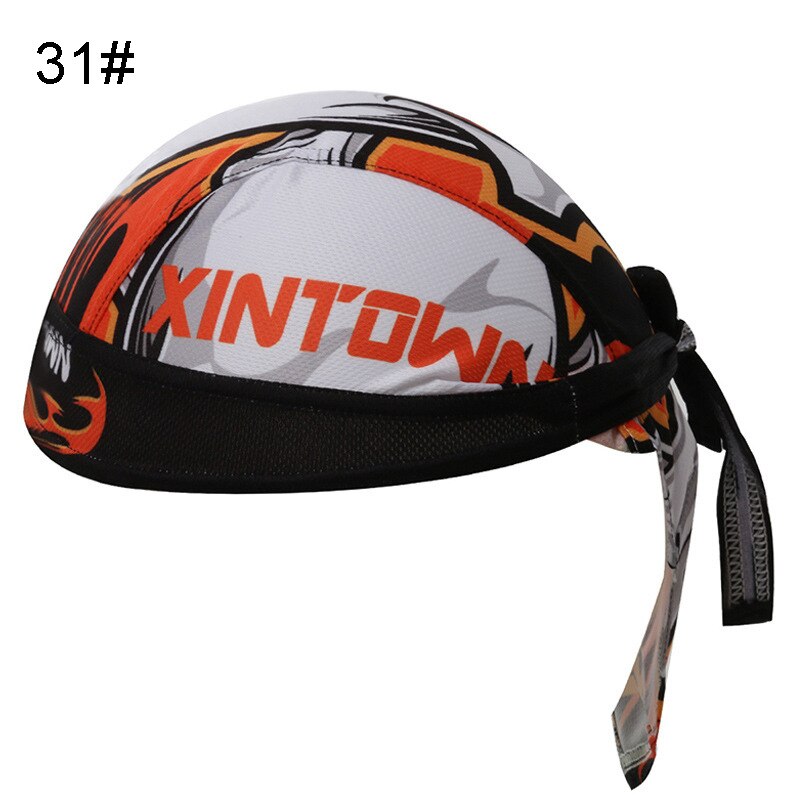 Casquette de cyclisme d'été respirante, bandeau de soleil, écharpe de cyclisme vtt, Bandana de vélo pour hommes, écharpe de tête Pirate: 31