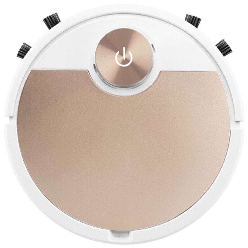 Sweeper Es300 Household Vacuum Cleaner Remote APP Control Timed Cleaning of Small Appliances and Smart Sweeper: champagne