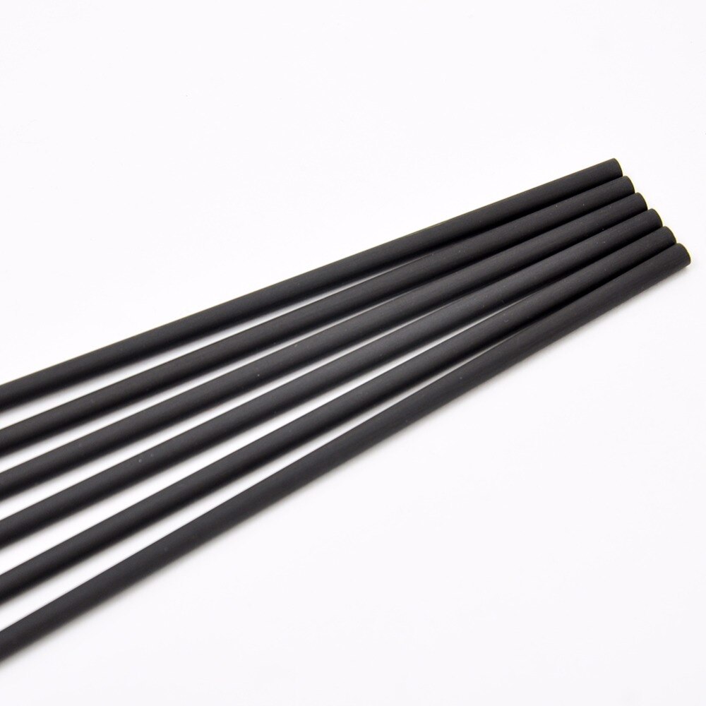 Flèches de tir à l&#39;arc en carbone pur, 30 pouces Sp600 700 800 900, pour arc Recurve, accessoires de chasse, ID4.2mm, 6 pièces