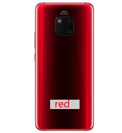 Nuovo alloggiamento OEM Mate20 Pro per Huawei Mate 20 Pro coperchio batteria in vetro riparazione sostituzione porta posteriore telefono posteriore: MT20PRO COVER RED