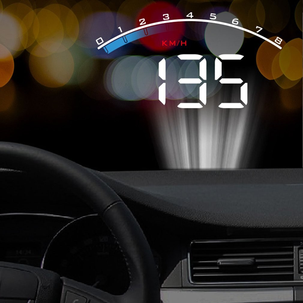 Smart 3.5Inch M6S head-up display car universal high-definition speed projector HUD car display Rich display content