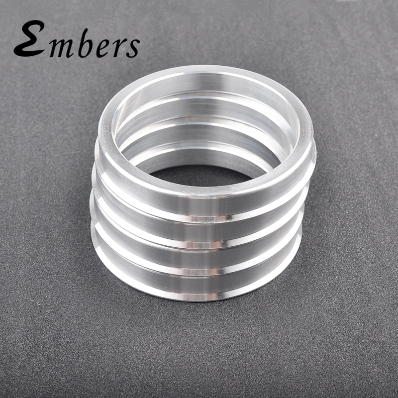 Anneau central de roue en alliage d'aluminium, alésage de roue de voiture 75.1-54.1,75.1-56.1,75.1-60.1,75.1-64.1,75.1-65.1,75.1-66.6,75.1-66.1