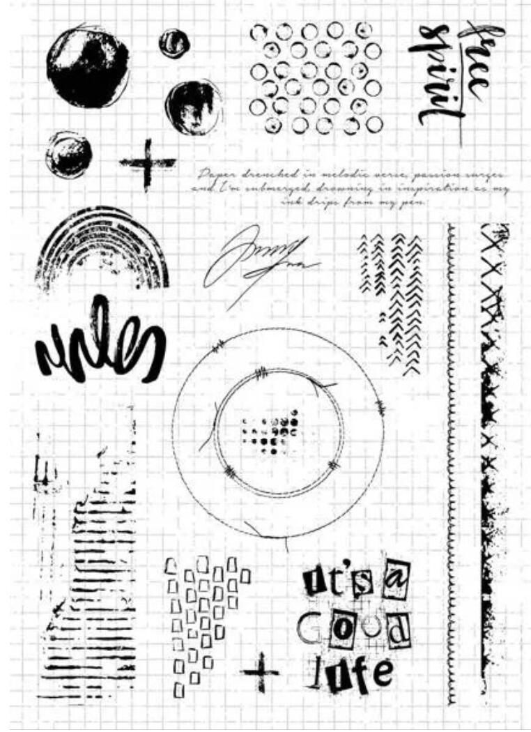 Fransk bakgrund metall genomskinlig stämpel skärdö för scrapbooking fotoalbum dekoration prägling papper kort hantverk  a634: Ljusgrå