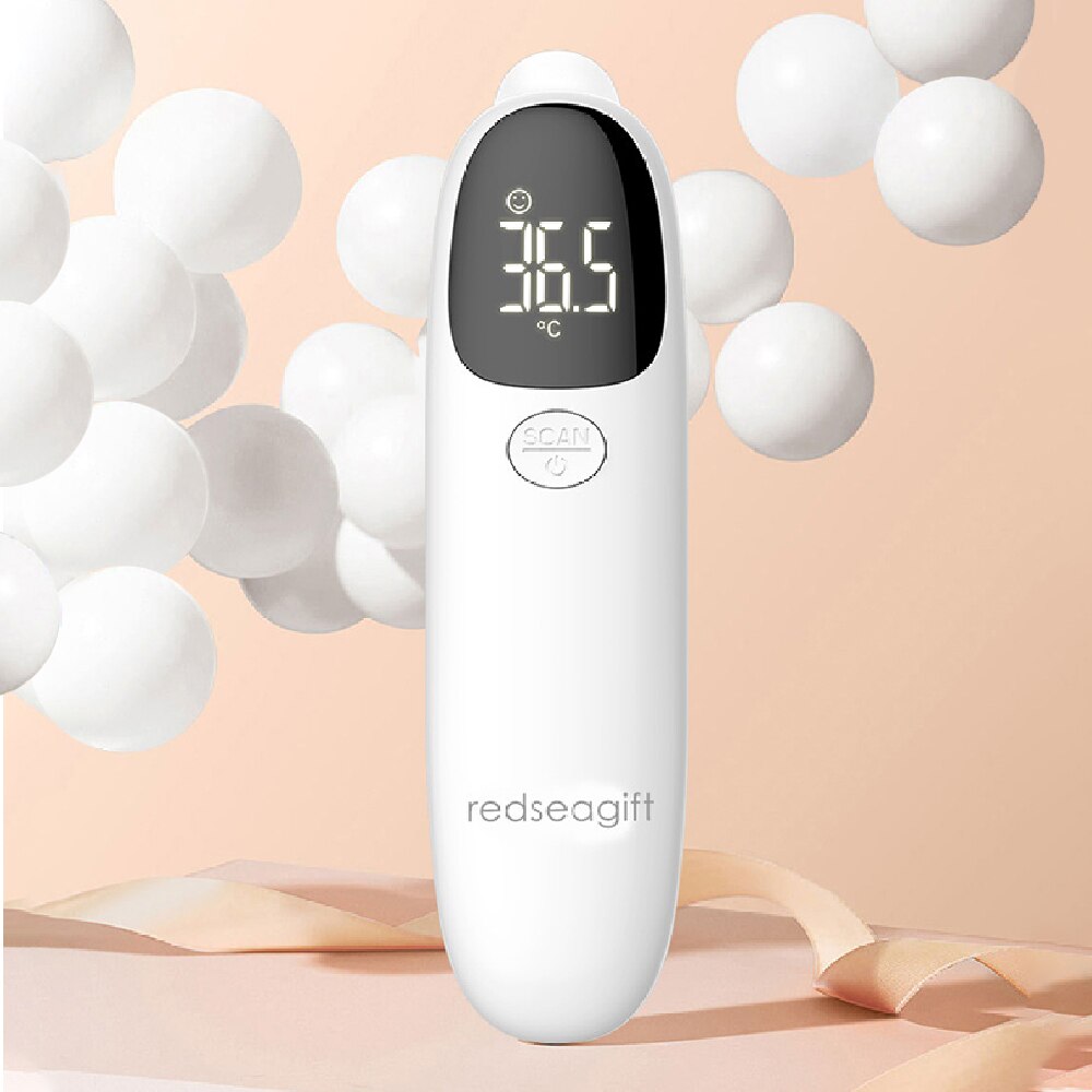 Contactloze Infrarood Digitale Thermometer Baby Volwassen Voorhoofd Oor Temperatuurmeting Handheld Thermometer Led Display: Default Title