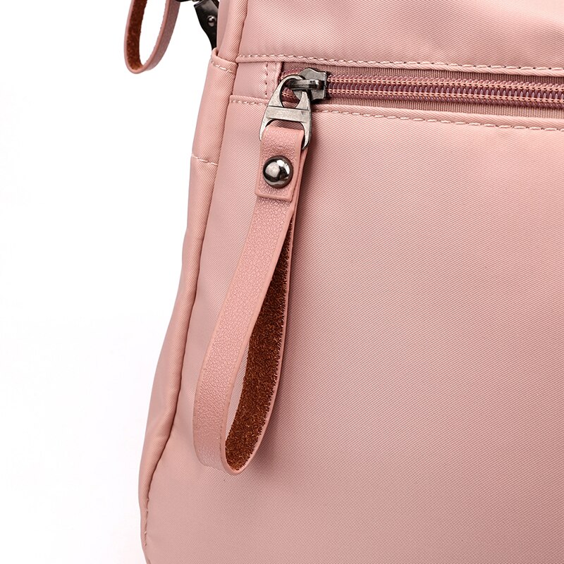 PILER Nylon Handbag - Waterproof Women's Tote - Single Strap - Doctor Shape - Zipper Closure