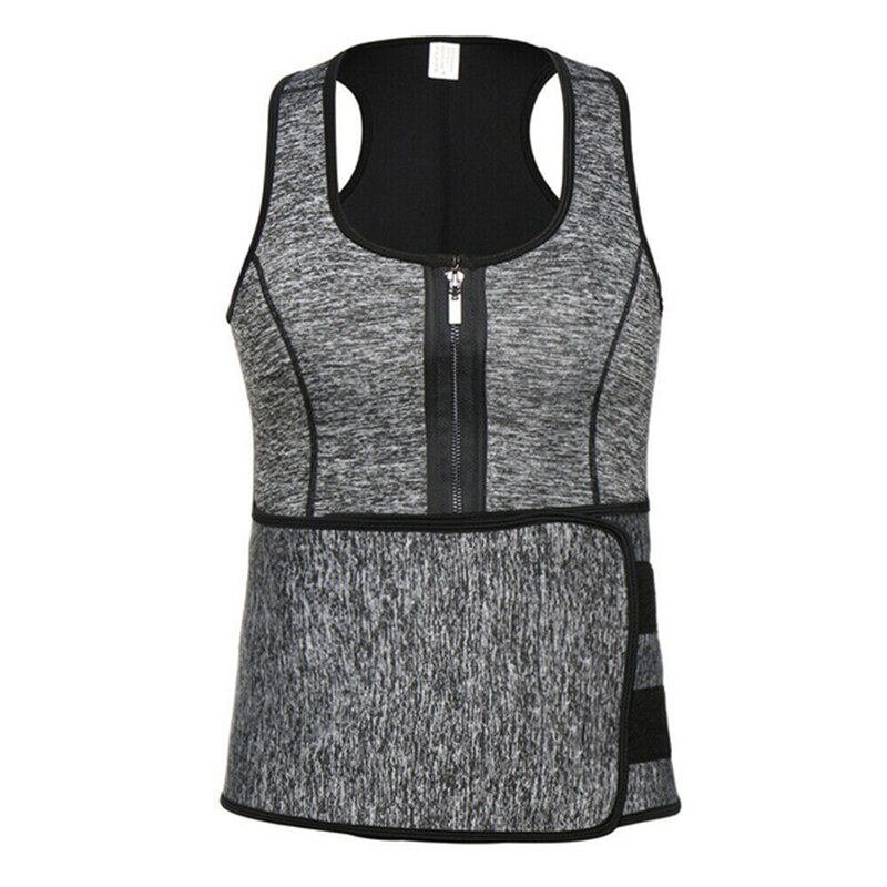 Chaleco de Fitness de para hombre, chaleco masculino de , corsé de vientre y cuerpo, corsé de Fitness sudoroso,