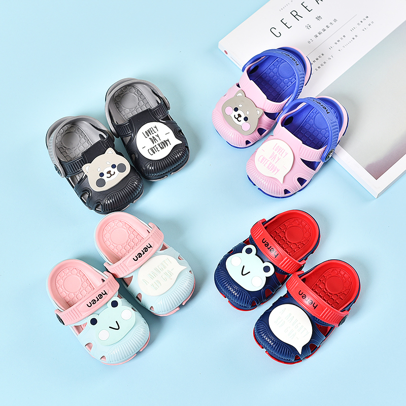 EVA Tuin Schoenen Zomer Klompen Voor Baby Kinderen Qiuck Drogen Strand Slipper Platte Licht Ademend Outdoor Sandalen Zuecos Mujer