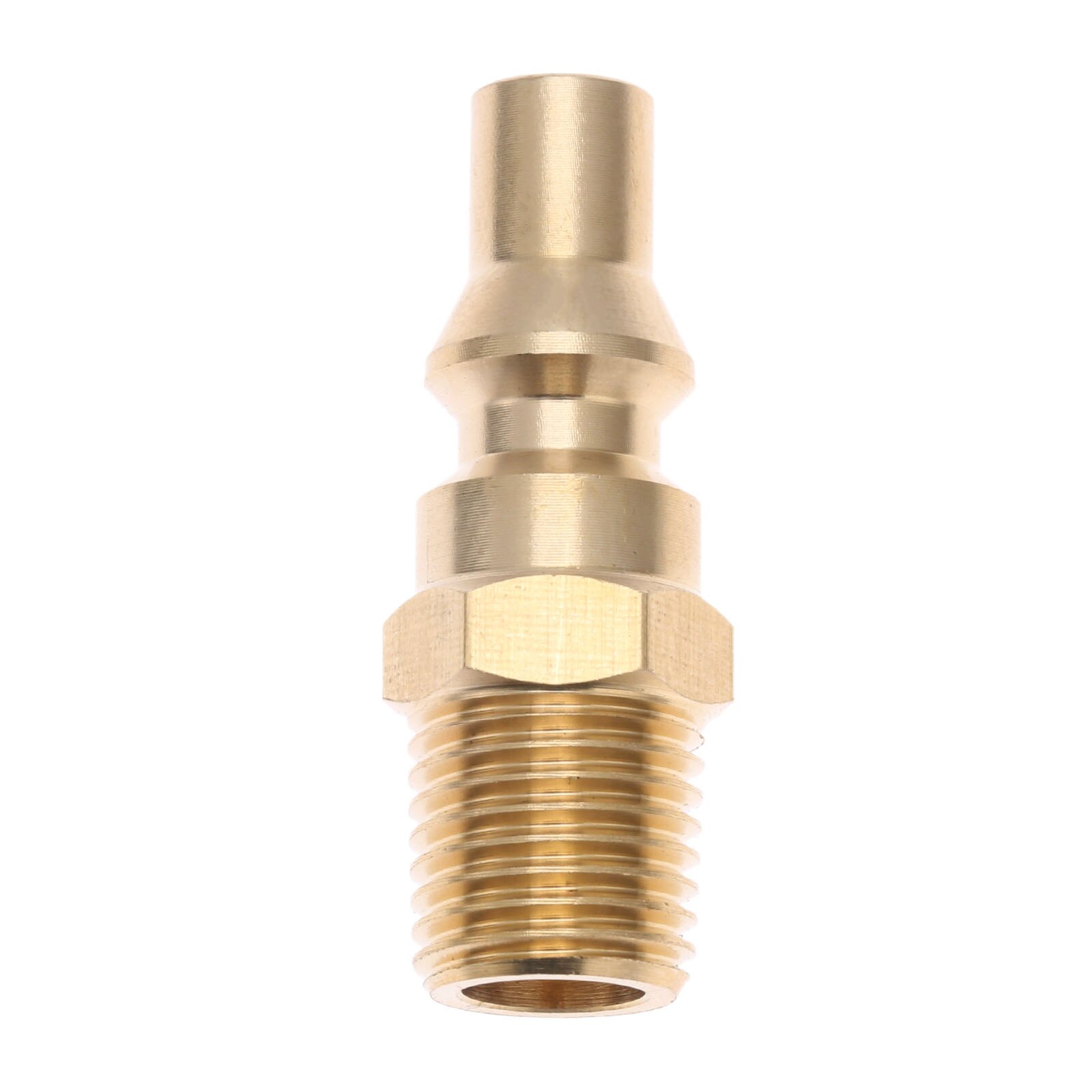 Propane Brass Quick Connect Fitting Adapter Male Plug 1/4inch NPT For BBQ And Low Pressure Propane Gas Systems