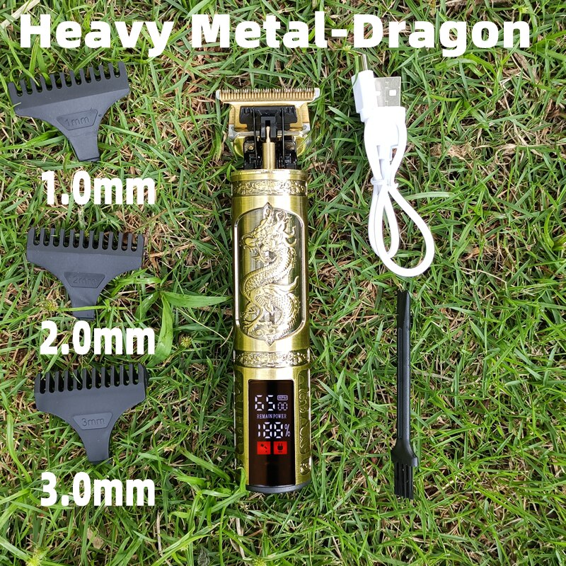 2022 Electric Hair Clipper Rechargeable 0mm Shaver Beard Trimmer Men Hair Cutting Machine Beard Barber Hair Cut