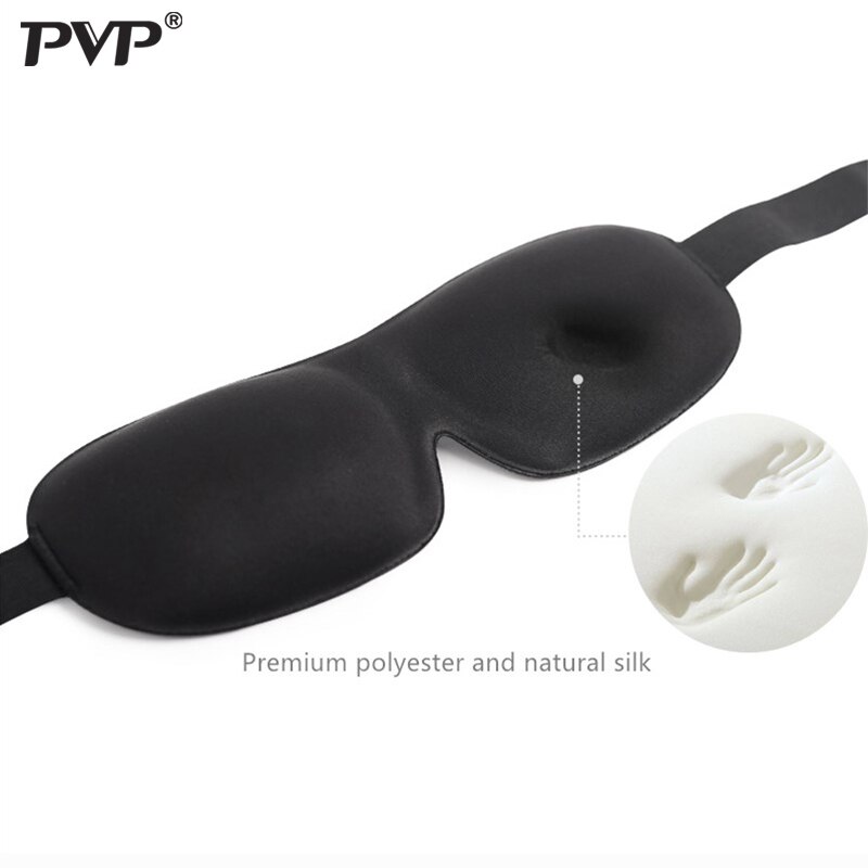 1Pcs 3D Sleep Mask Natural Sleeping Eye Mask Eyeshade Cover Shade Eye Patch Women Men Soft Portable Blindfold Travel Eyepatch