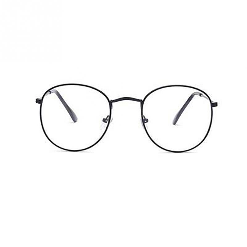 Unisex klassieke gouden metalen montuurbril voor dames en heren, klassieke vintage optische leesbril