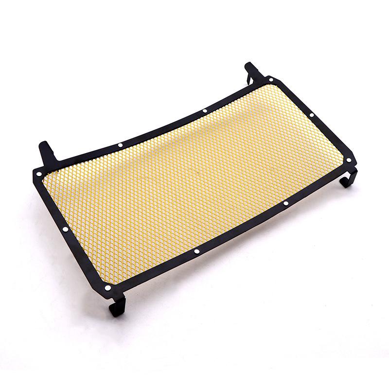 Protector de radiador para motocicleta tipo Cafe Racer, cubierta decorativa de red protectora para radiador, accesorios para Yamaha Tmax560: Dorado
