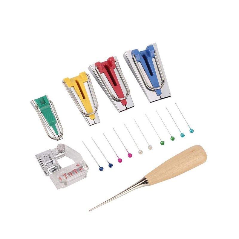 1 Set of Sewing Bias Tape Machine Multifunctional Household Electric Sewing Machine Accessories Belt Maker