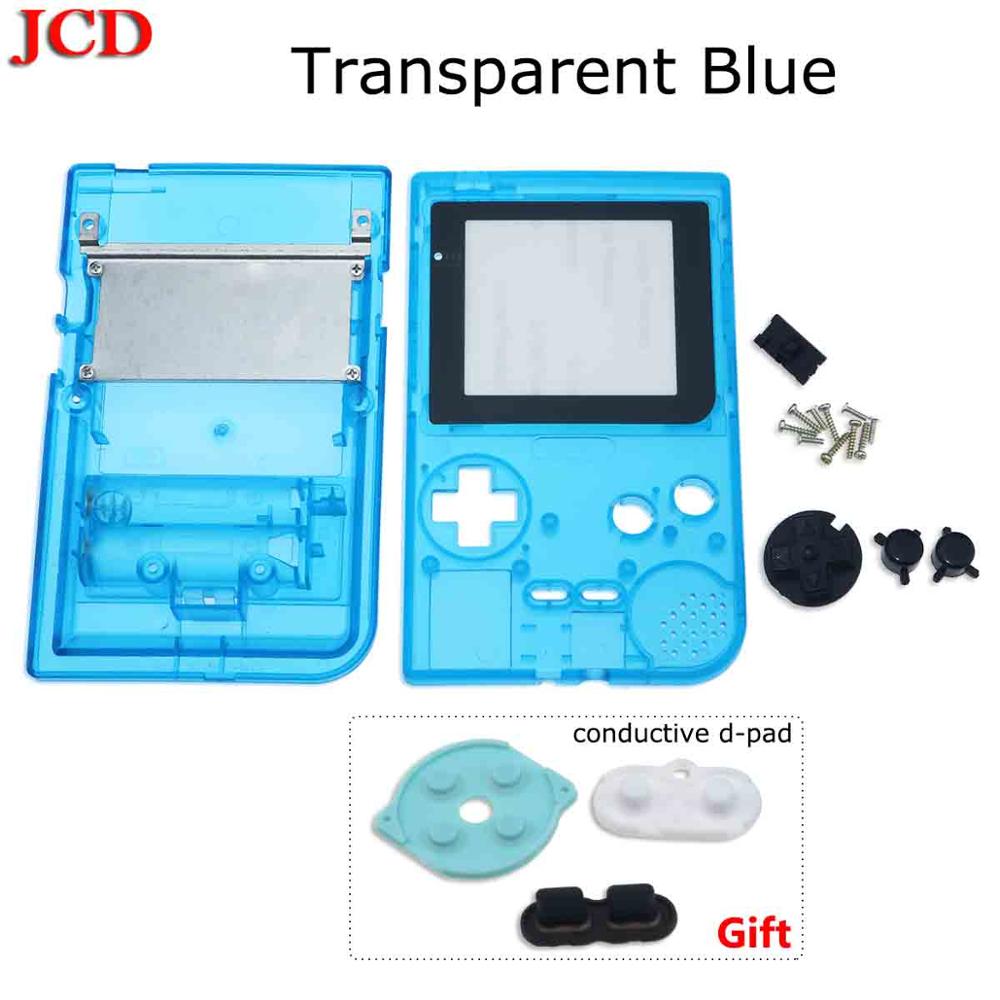 JCD Full Case Cover Housing Shell Replacement for Gameboy Pocket Game Console for GBP Case with Buttons conductive d-pad: No11