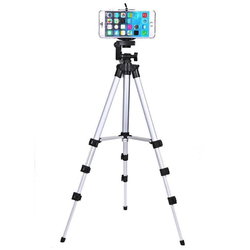 Draagbare Ongevouwen Professionele Camera Statief Universal Tripod Stand Houder Voor Camera Mobiele Telefoon Tablet 1060 Mm