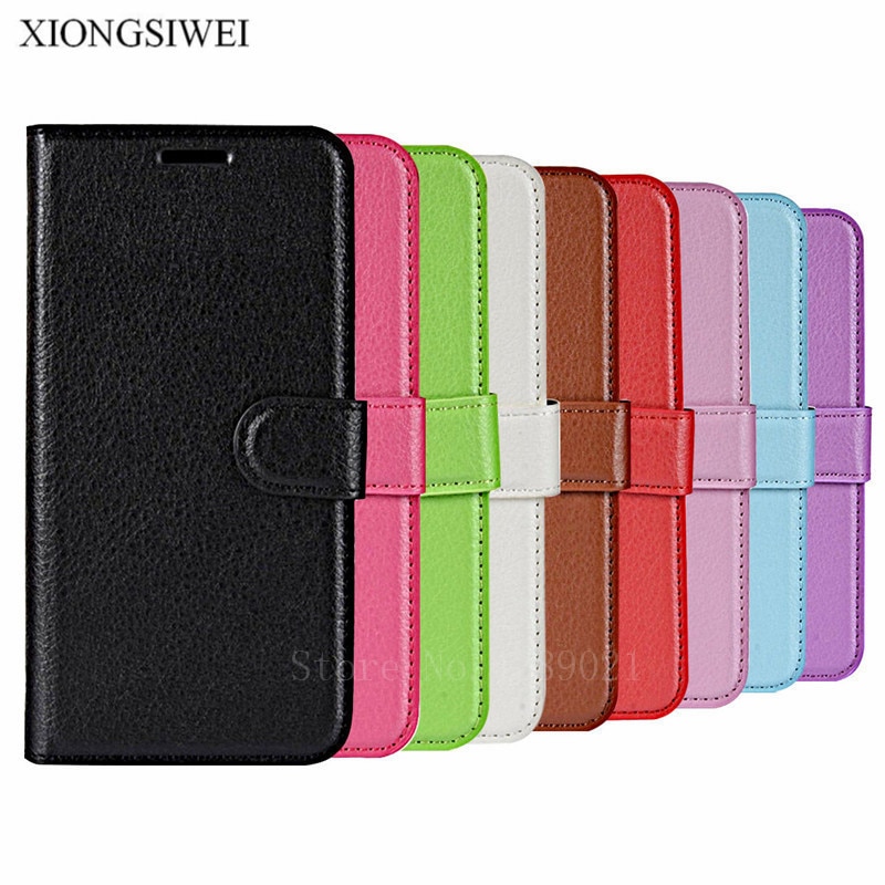 Funda de lujo para LG X Cam K580ds de cuero PU para LG X Cam K580 K 580 K580DS DS XCam carcasa trasera con tapa