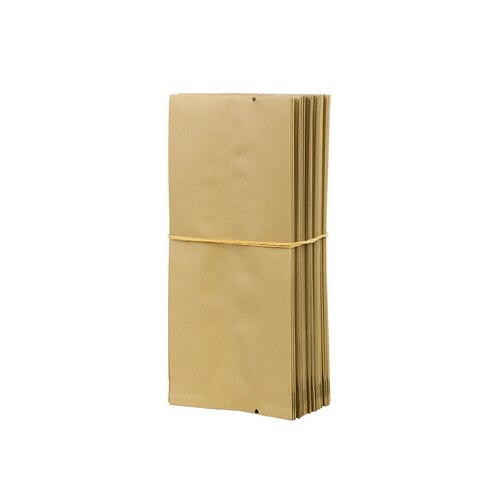 200 teile/los Tee taschen Reinem Aluminium Tasche Wärme Dichtung Verpackung Beutel Lebensmittel Kaffee Tee Tasche 13*5.5*2,5 cm: brown 01