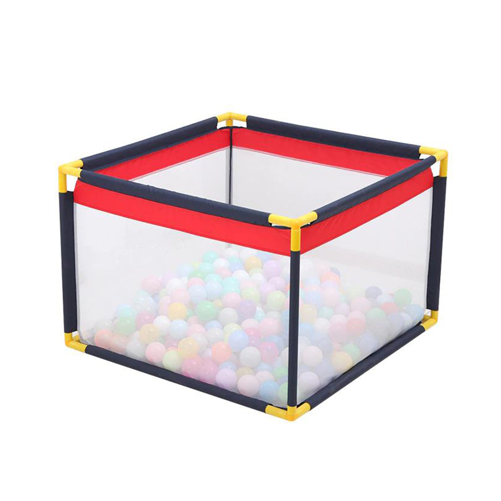 Bébé parc panneau pliable enfants barrière boule fosse Portable clôture Center d'activité jouer cour enfant en bas âge pour Indodoor extérieur ramper: S with door