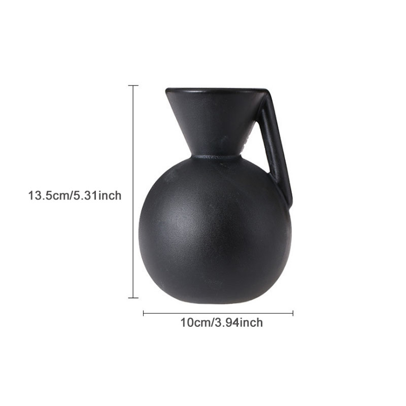 Scandinavische Stijl Geometrische Keramische Vaas Ornamenten Woonkamer Desktop Bloemstuk Container Bruiloft Vaas Voor Tafel Decoratie: I