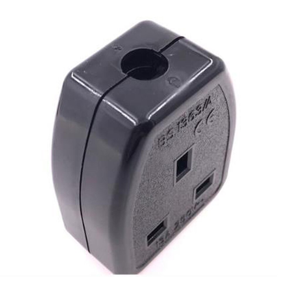 Black White Copper 13A 250V universal electrical free-welding assembly socket Hong Kong UK Singapore BS1363 wiring female socket