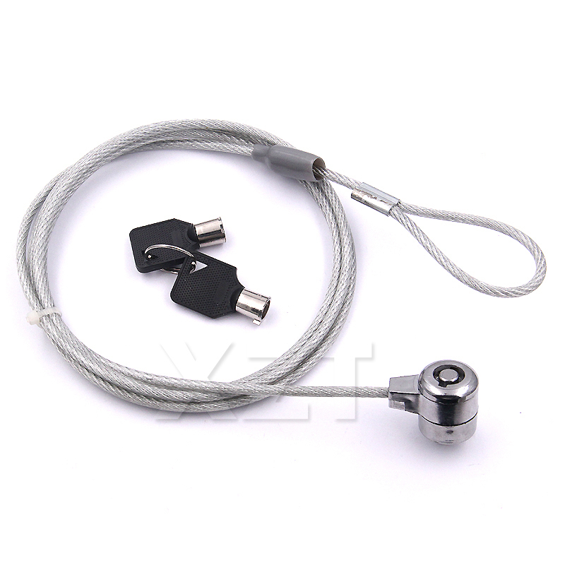 1.1M Laptop Combination Security Lock Cable Chain Theft Deterrent Padlock with Key For Notebook PC Laptop Theft Deterrent