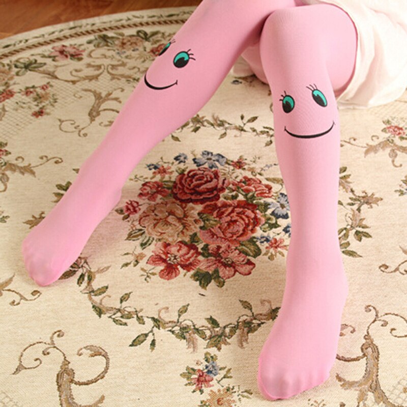 Collants d&#39;automne à motif Smiley pour filles de 3 à 8 ans, pantalons imprimés Smiley, 11 couleurs, 904970