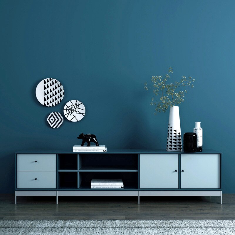 Mörkblå benso blå indigo blå blå enfärgad enfärgad tapet modern minimalistisk nordisk sovrum vardagsrum fondvägg
