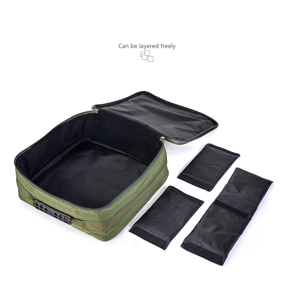 Leo Cube-Bolsa de equipo de pesca portátil, resistente al agua, rueda de pesca, bolsa de pesca al aire libre, gran capacidad