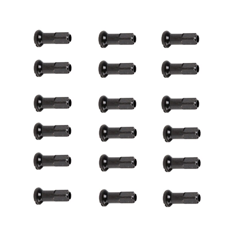 Black Color Length 12mm Diameter 2.0 mm Spokes Suitable DT Swiss Spoke Nipples For Mountain Bike And Bicycle Wheel Spokes