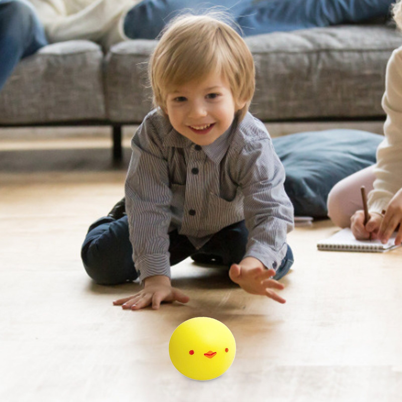 4Stck Klebrige Kugel Eltern-Art Glatte Dekompression Ball Klebrige Bälle Decke Bälle Decke Bälle verschlingt verschlingt Klebrige