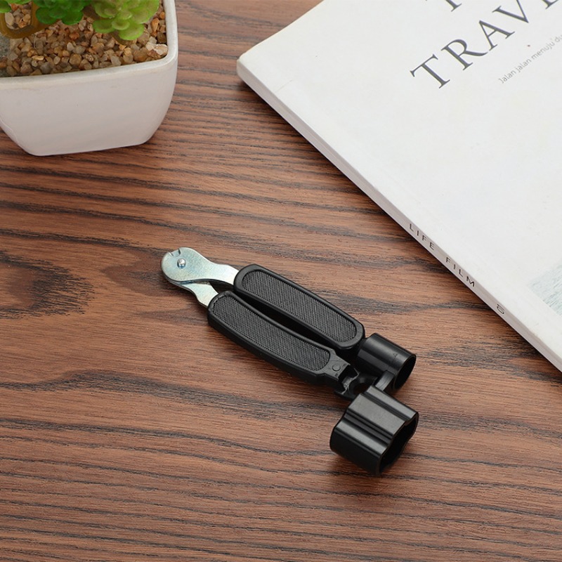 Guitar Tuning Tool 3 in 1 Stringed Instrument Accessories Guitars String Cutter Pin Puller Guitar Winder String Clamp Remover