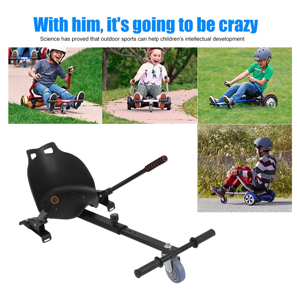 tres volante Go Kart asiento ajustable HoverKart para Swegway accesorios de aeropatín Scooter Eléctrico para adultos niños