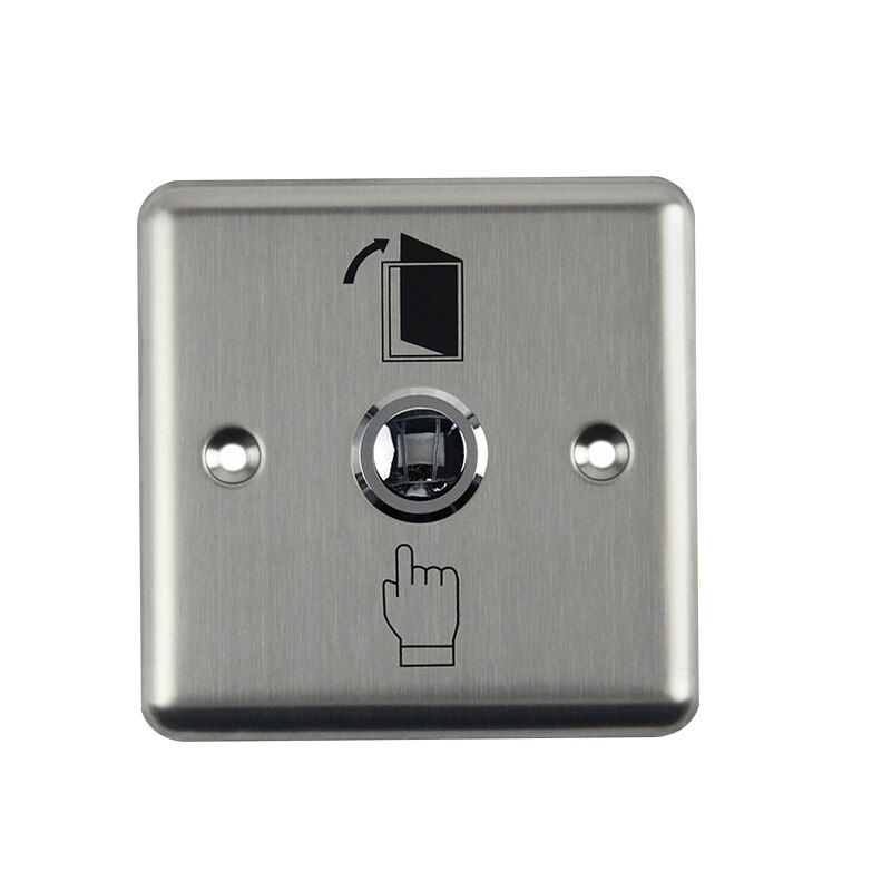 5YOA Door Exit Button Release Push Switch for access control systemc Electronic Door Lock NO COM lock Sensor Switch access push: square