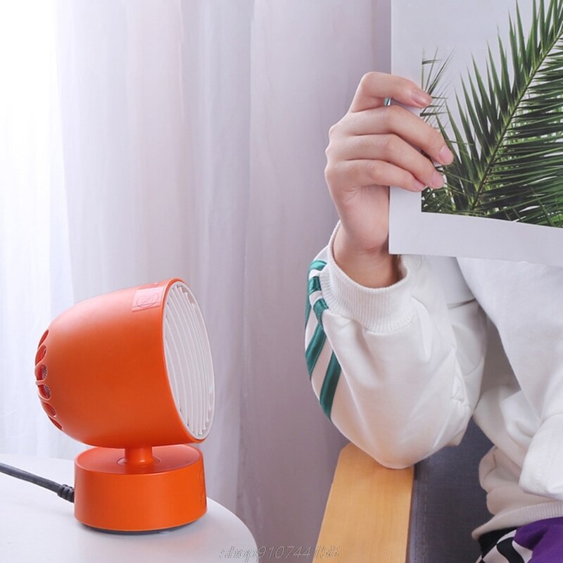 Mini Portable USB Electric Fan Heater Overheat Protection Energy Efficient Desktop Heater for Home Office D12 20