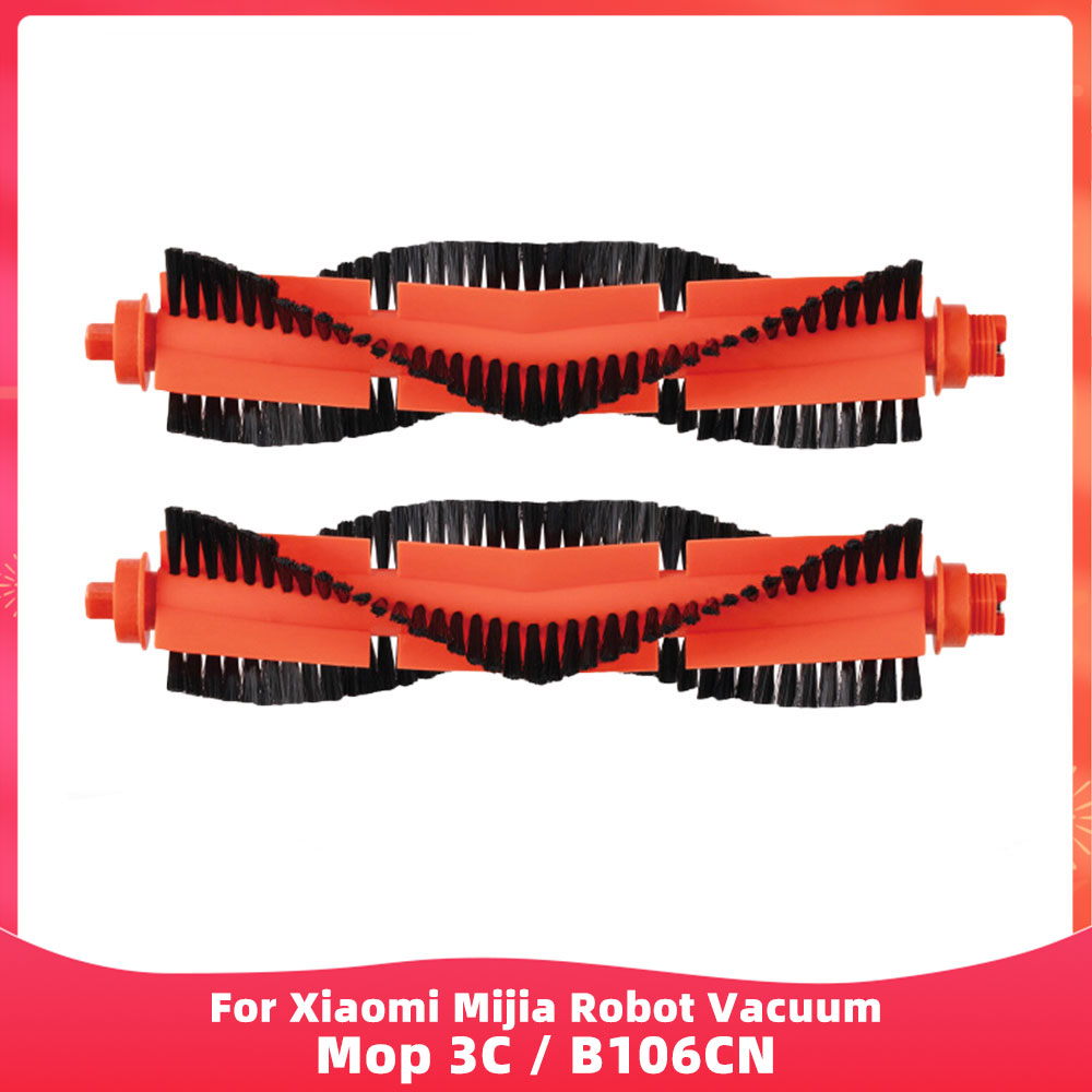 Compatible con ( Xiaomi Mijia Robot Vacuum Mop 3C / B106CN / Conga 3290 / 3490 / 3690 ) - Piezas y Accesorios: Cepillo Lateral Principal, Filtro, Paño de Fregar, Kit