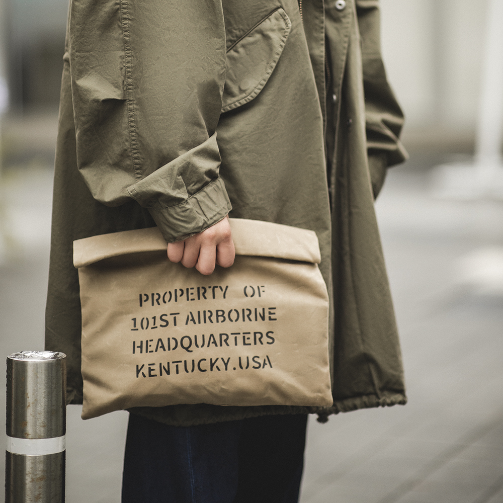 Maden-Bolso de mano Retro para hombre, bolsa pequeña de lona con cera al óleo, para documentos oficiales, informal, sobre para documentos