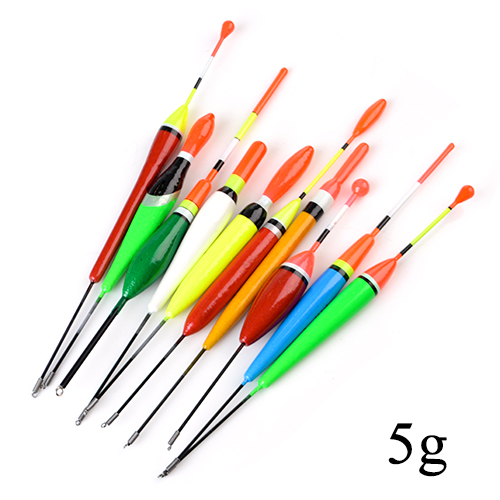 FTK Mixed Waggler Pole Fishing Floats Set of 10 Pcs Barguzinsky Fir Floats Sensitive Bodied 2/3/5g For Carp Sea Bream Roach: 003