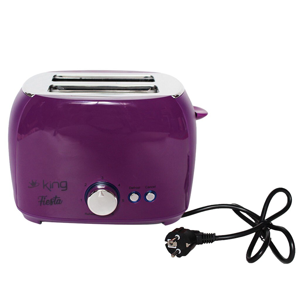 Automatic Toaster 2-Slice Breakfast Sandwich Maker Baking Cooking Tool Fast Heating Bread Toaster Household Breakfast Make