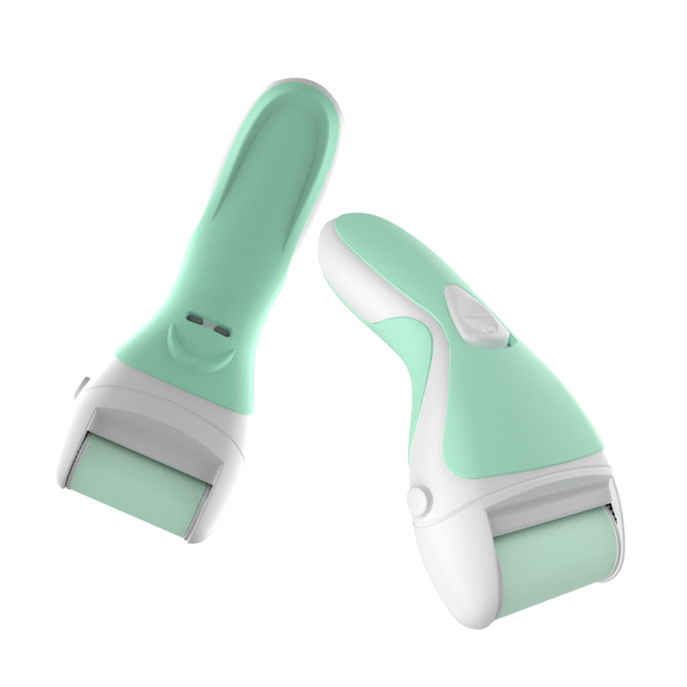 Eternity 2 in 1 Electric Foot File Grinding Foot Exfoliating Foot Care Pedicure Machine Skin Remover 2 Replacement Roller Heads