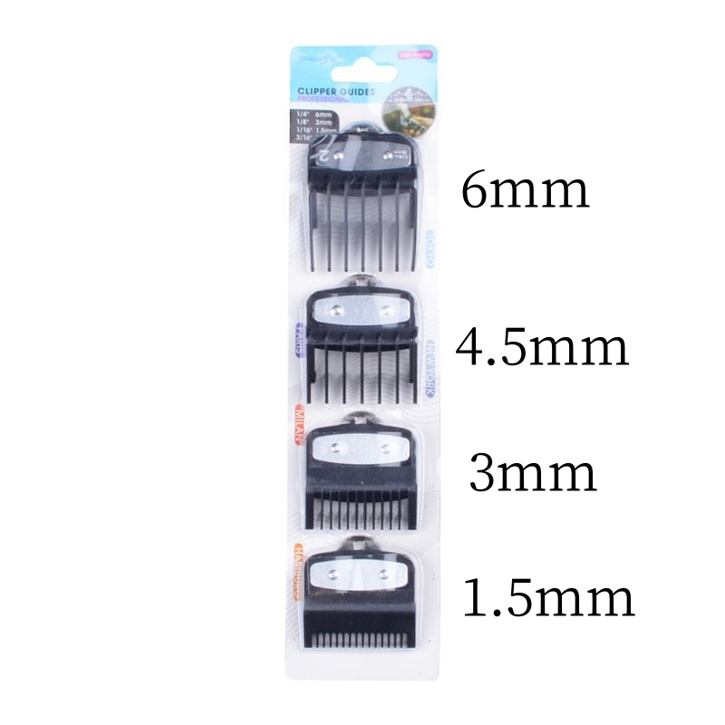 2/3/4 unids/set peine de límite para cortadora eléctrica Wahl protectores barbería Máquina para cortar cabello peines guía de corte Y1016