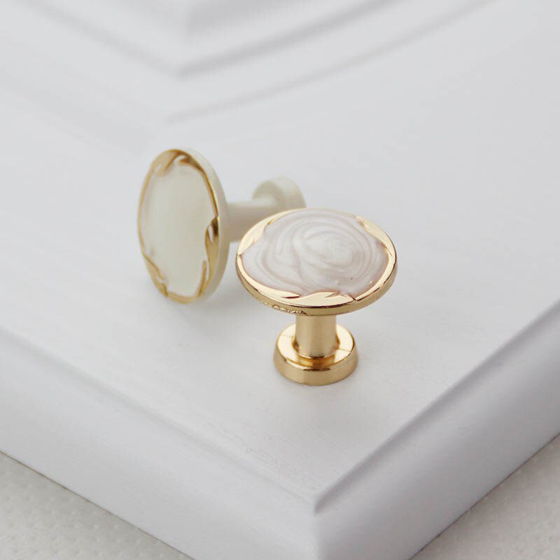 1Pc Deurknop Ivoor Kast Lade Trekt Muur Opknoping Haak Enkele Gat Creatieve Meubels Handgrepen Woondecoratie