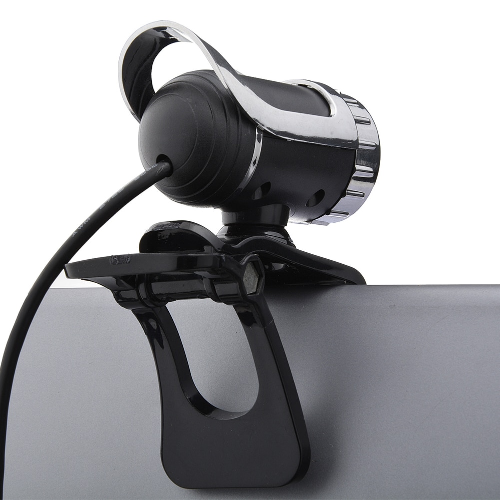Laptop 12 Megapixels Clip On PC Desktop Webcam Camera Support Windows HD USB 2.0 Sound Absorption Microphone