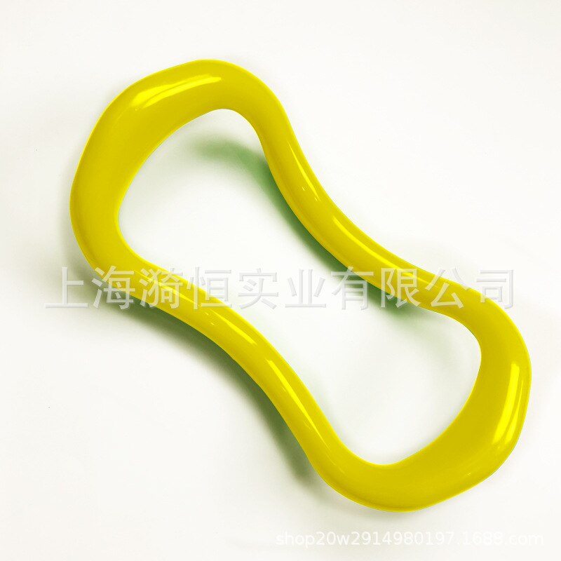 Yoga Cirkel Schouder Stretch Yoga Ring Pilates Workout Ring Loop Taille Vorm Pilates Bodybuilding Gym Thuis Training Accessoires: YELLOW