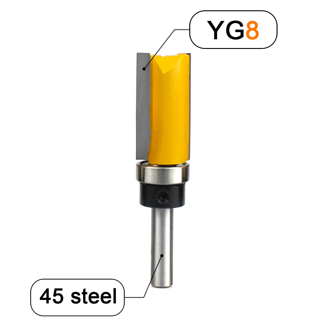 8mm shank Mortising carbide Wood Milling Cutter End Mill Tools Router Bits Cutter Machine Woodworking Tenon CNC