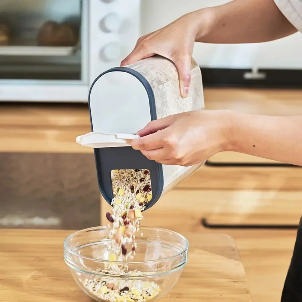 Plastic Opslagcontainer Pasta Rijst Dispenser Granen Organizer Dozen Kast Koelkast Opslag Potten Thuis Keuken Accessoires