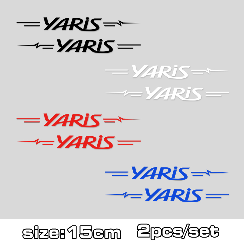 Autocollants de rétroviseur et poignée de porte | Autocollants de décoration de voiture pour Toyota yaris Yaris L