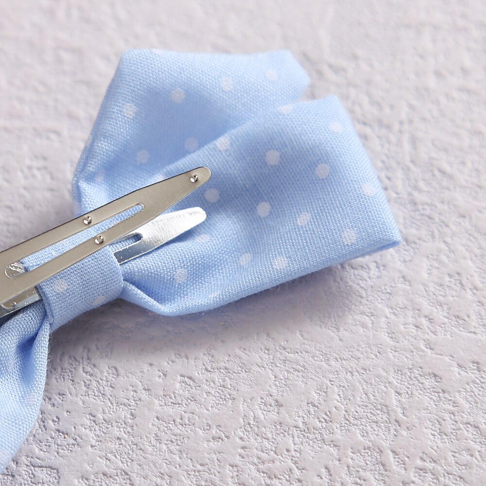 Pinzas para el pelo de lunares para niña, lazos para el pelo, pasador infantil, horquillas para niño pequeño, accesorios para el cabello para bebé Kawaii