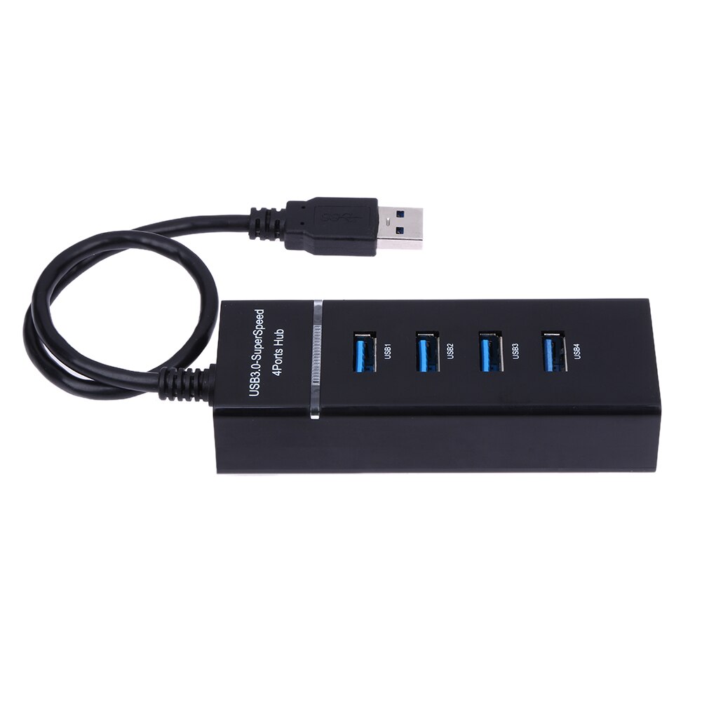 4 Poorten USB3.0 Hub Splitter Met Super Speed Overdrachtsnelheid Tot 5Gbps Voor PS4/Slim/Pro/Xboxone Compatibel Met Usb 2.0 & 1.1