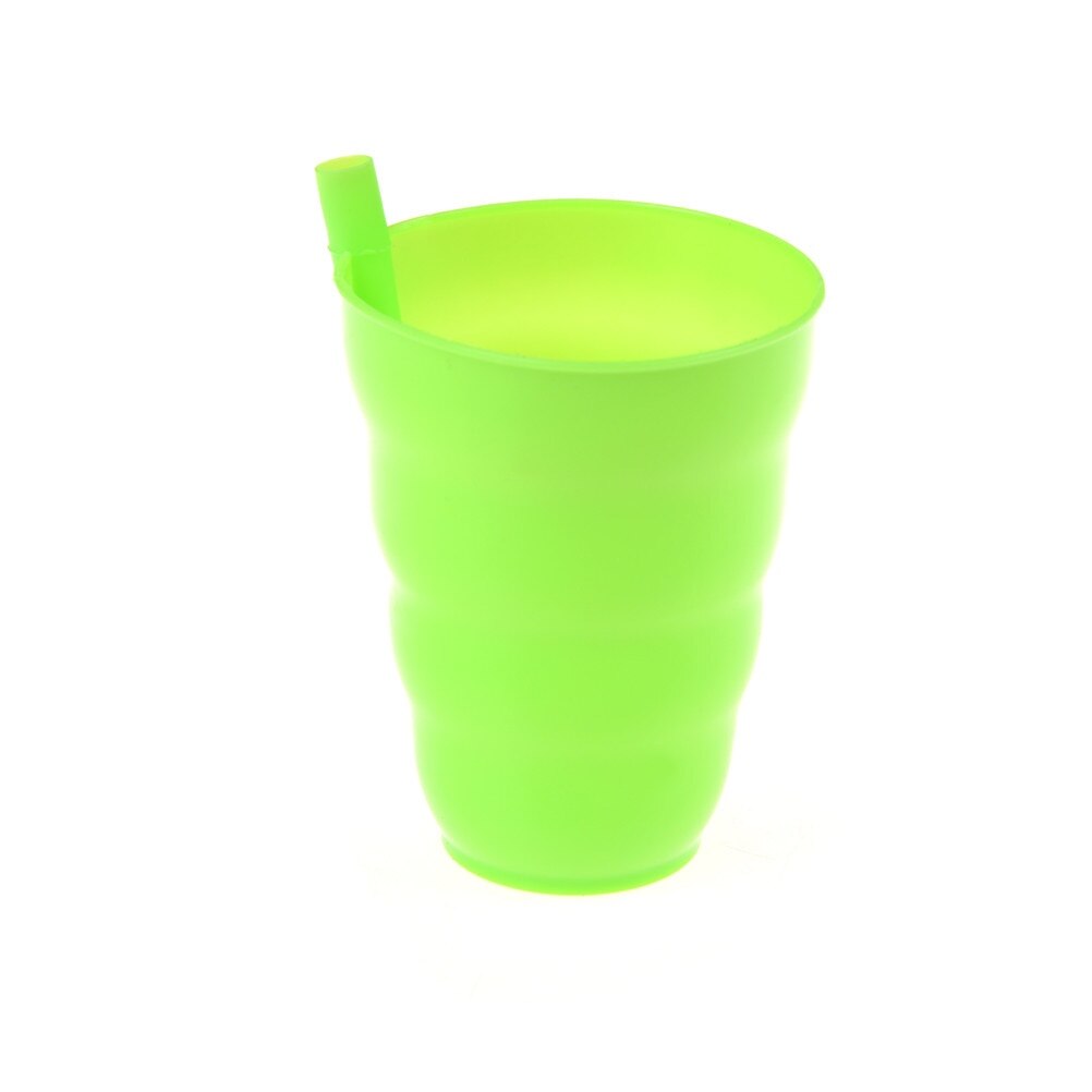4 stks/partij Kids Kinderen Baby baby Sip Cup met ingebouwde Stro Mok Drink Thuis Kleuren